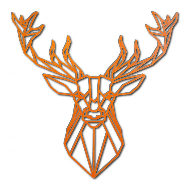 STYLESA geschnitztes Holzbild Hirsch PR0232 schwarz