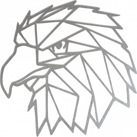 STYLESA Geschnitztes Wandgemälde geometrische Formen Adler PR0234 schwarz STYLESA Geschnitztes Wandgemälde geometrische Formen Adler PR0234 schwarz