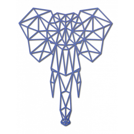 STYLESA Holzbild auf Sperrholz Elefant PR0238 schwarz