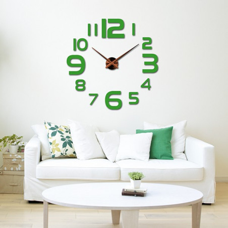 Große Wanduhr - moderne 3D Wanduhr zum Aufkleben. Wanduhren für die Küche und Wanduhren für das Wohnzimmer! Große Wanduhr - moderne 3D Wanduhr zum Aufkleben. Wanduhren für die Küche und Wanduhren für das Wohnzimmer!