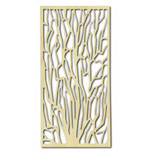 Geschnitzt Holzbild an der Wand aus Sperrholz 2