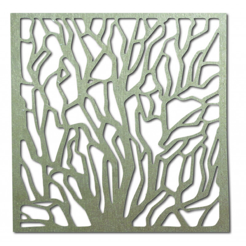 Geschnitztes Holzwandbild aus Sperrholz KVADERR