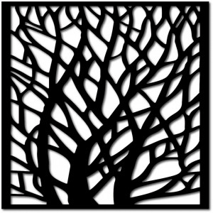 Geschnitzte Holzwand Bild aus Sperrholz BELOON 2