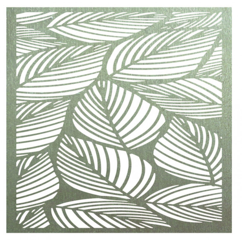 Geschnitztes Holzbild an der Wand aus ORKO-Sperrholz