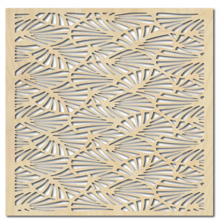 Geschnitzte Holzwand Bild aus Sperrholz MUSLAY