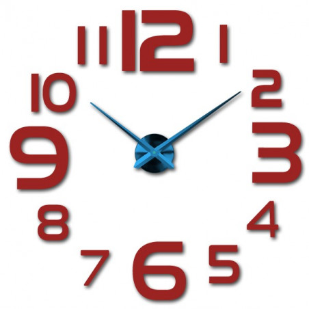 Große Wanduhr - moderne 3D Wanduhr zum Aufkleben. Wanduhren für die Küche und Wanduhren für das Wohnzimmer! Große Wanduhr - moderne 3D Wanduhr zum Aufkleben. Wanduhren für die Küche und Wanduhren für das Wohnzimmer!