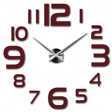 Große Wanduhr - moderne 3D Wanduhr zum Aufkleben. Wanduhren für die Küche und Wanduhren für das Wohnzimmer! Große Wanduhr - moderne 3D Wanduhr zum Aufkleben. Wanduhren für die Küche und Wanduhren für das Wohnzimmer!