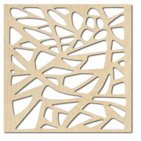 Geschnitztes Wandgemälde aus Holzsperrholz HORLAT Geschnitztes Wandgemälde aus Holzsperrholz HORLAT