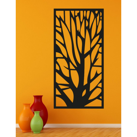 Wandmalerei aus Sperrholz geschnitzt KONKOSM