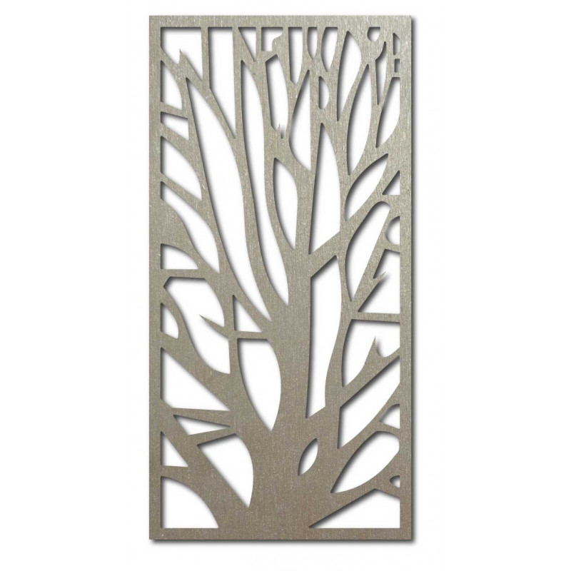 Wandmalerei aus Sperrholz geschnitzt KONKOSM