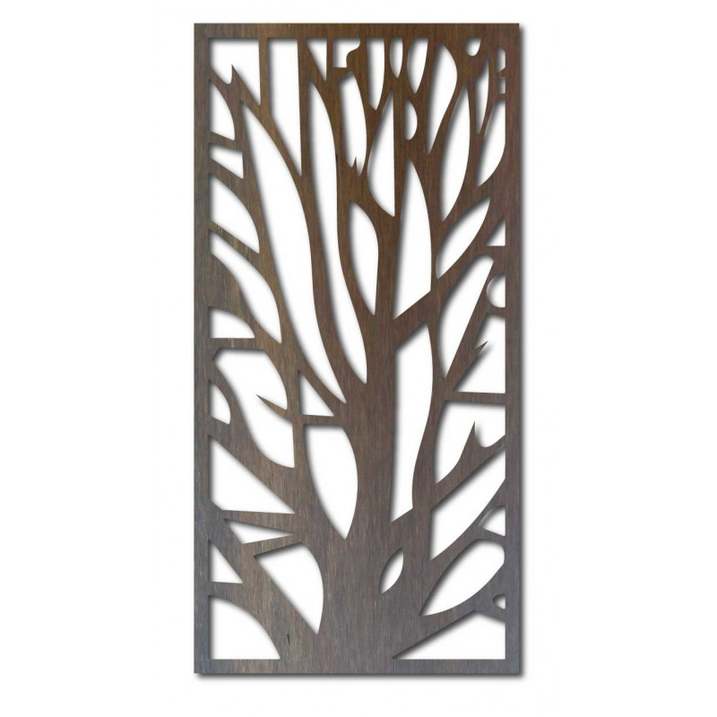 Wandmalerei aus Sperrholz geschnitzt KONKOSM