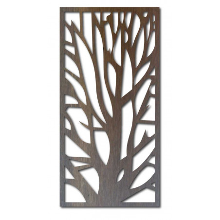 Wandmalerei aus Sperrholz geschnitzt KONKOSM