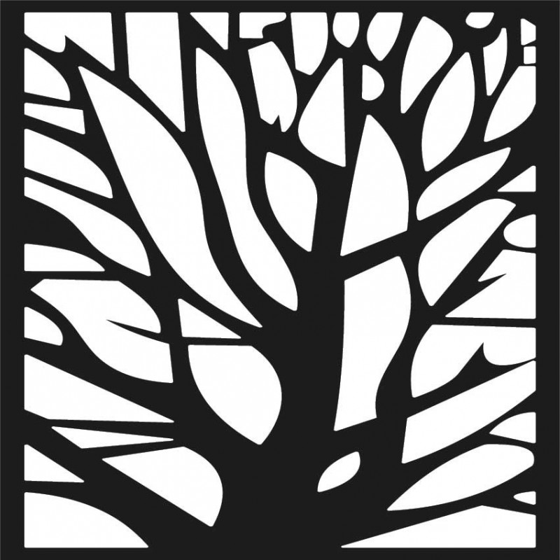 Geschnitzte Wandmalerei aus Sperrholz HORLATF