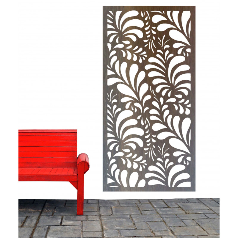 Wandbild aus Sperrholz geschnitzt Blume PIXABAY