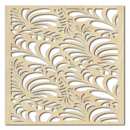 Geschnitztes Sperrholz Wandbild Blume LUPENE Geschnitztes Sperrholz Wandbild Blume LUPENE