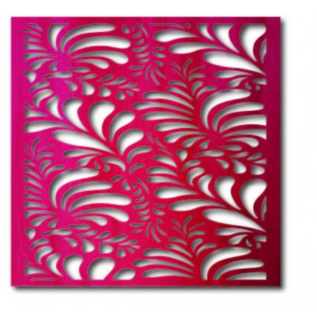 Geschnitztes Sperrholz Wandbild Blume LUPENE Geschnitztes Sperrholz Wandbild Blume LUPENE