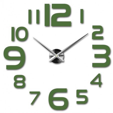 Große Wanduhr - moderne 3D Wanduhr zum Aufkleben. Wanduhren für die Küche und Wanduhren für das Wohnzimmer! Große Wanduhr - moderne 3D Wanduhr zum Aufkleben. Wanduhren für die Küche und Wanduhren für das Wohnzimmer!