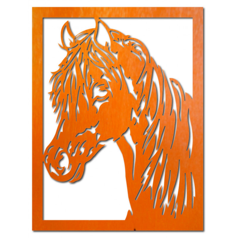 Geschnitztes Wandgemälde aus Holzsperrholz,...