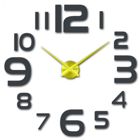 Große Wanduhr - moderne 3D Wanduhr zum Aufkleben. Wanduhren für die Küche und Wanduhren für das Wohnzimmer! Große Wanduhr - moderne 3D Wanduhr zum Aufkleben. Wanduhren für die Küche und Wanduhren für das Wohnzimmer!
