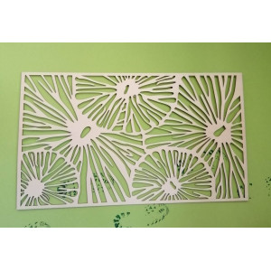 Abstrakte Holzmalerei an der Wand  aus Sperrholz 3D-Effekt SAMUEL 2