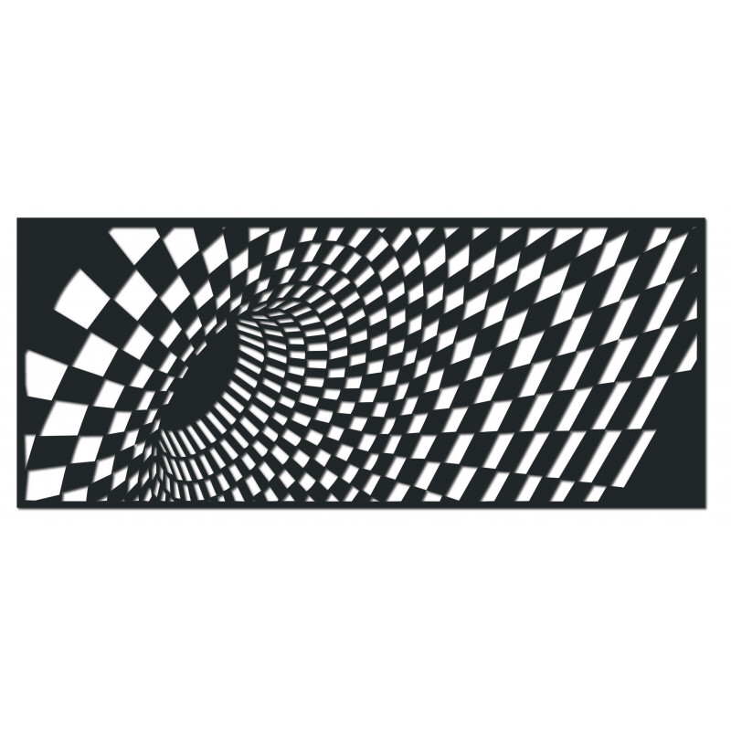 Geschmackvolles Bild an der Wand aus Holzsperrholz ÚLET