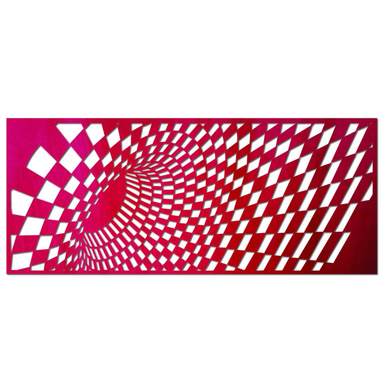 Geschmackvolles Bild an der Wand aus Holzsperrholz ÚLET