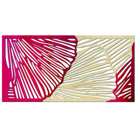 Geschmackvolles 3D-Wandbild aus Sperrholz Geschmackvolles 3D-Wandbild aus Sperrholz