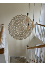 Photo from customer for Holzmandala an der Wand - das perfekte Bild für Harmonie im Raum